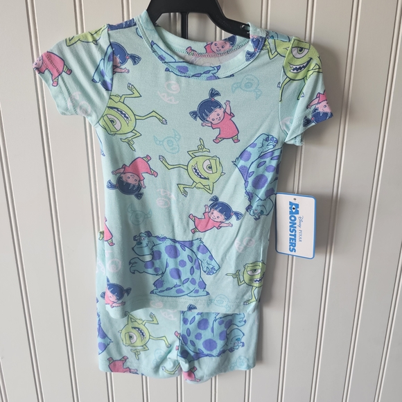 Disney Other - NEW Disney Monsters Inc. Kids Pajama Set (Viscose=Bamboo) 2T